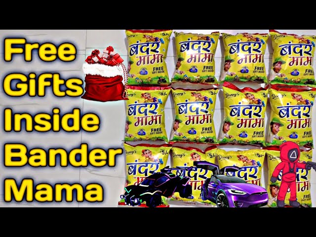 Latest collection of Free gifts Inside ¦ बंदर मामा ¦ Only 5 Rs Snacks and Money Inside ¦ Bander Mama