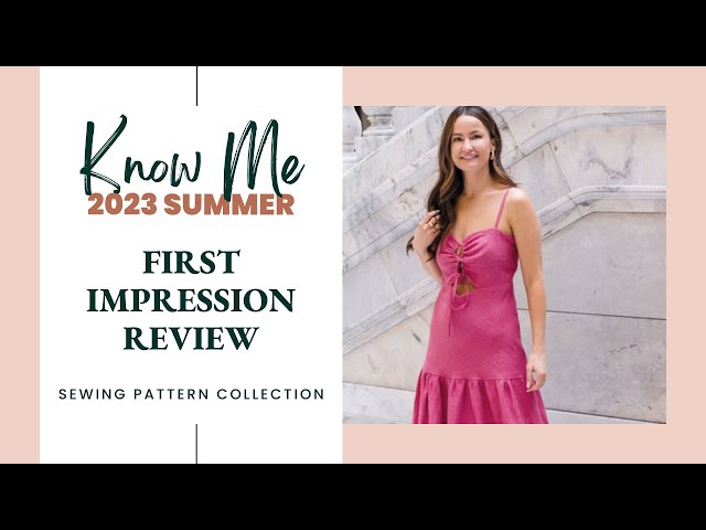 Review: Know Me 2023 SUMMER Sewing Patterns