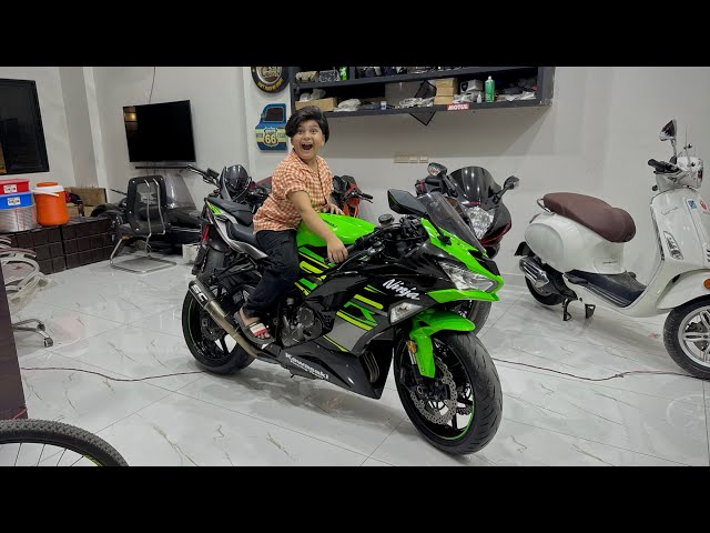 Ali ko Super Bike Dilwa di 😱 …? || Ali ny First time super Bike 🏍️ ki Ride ki 😱 ||