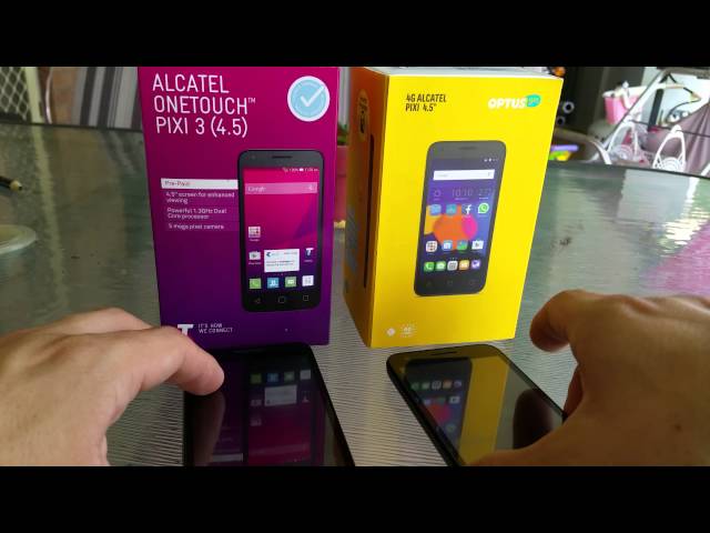 Alcatel one touch pixi 3 vs Alcatel one touch pixi 3