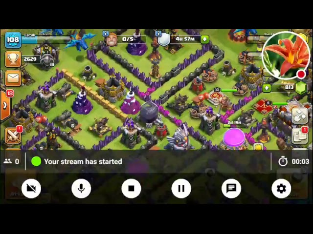 My Clash of Clans Stream