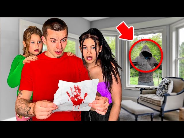 The Stalker Left A CREEPY LETTER On Our Front Door!!