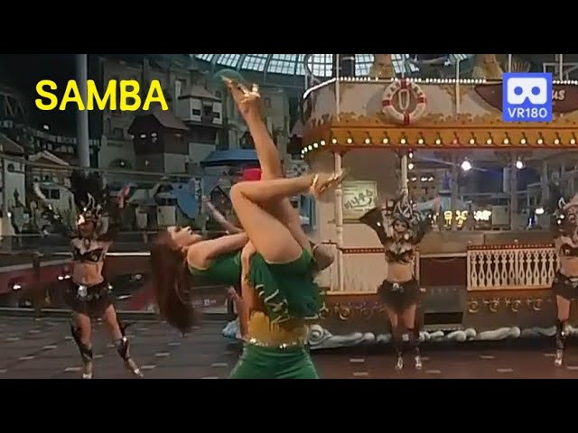 3D 180VR 4K Samba Amigo Dancing Carnival Parade