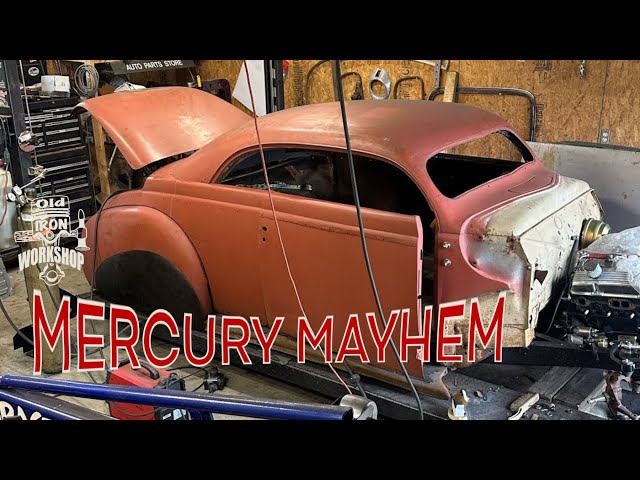 More 1940 Mercury fun.  Building floors.