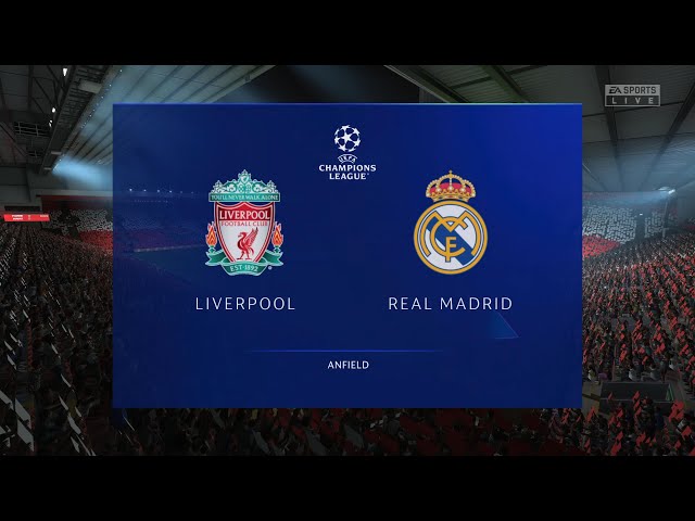 Liverpool vs Real Madrid | UEFA Champions League 21 February 2023 Full Match FIFA 23 | PS5™ [4K HDR]