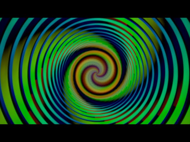 Undulating Breathing Spirals Hypnotic 55 min Non Repeating 4K Background Patterns (No Sound)