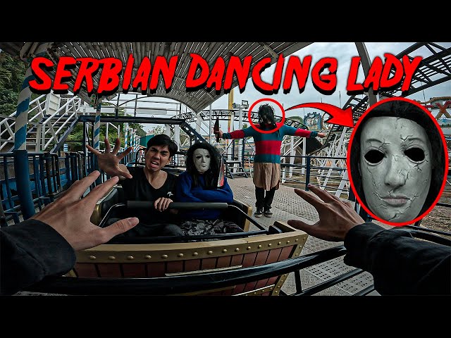 SERBIAN DANCING LADY IN REAL LIFE l PARKOUR POV ESCAPE ''Part 13.0'' (Horror Parkour POV Short)