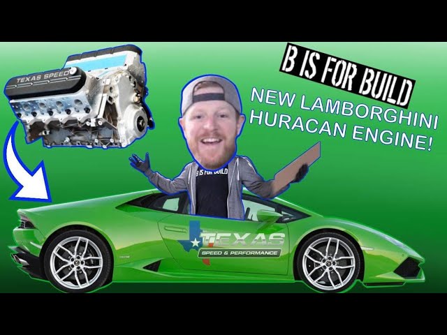 Assembling B Is For Build's New Lamborghini Huracan LS Engine!