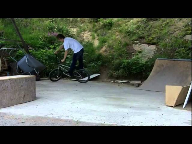 Some bmx tricks