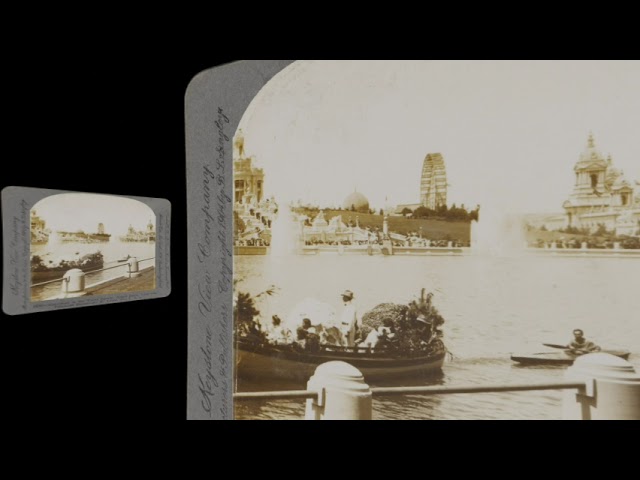 Eskimos in the Water Parade, St Louis World's Fair 1904 (VR 3D still-image)