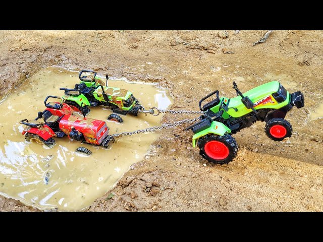 Diy Tractor Stuck In Mud Mini Science Project Part 2 | Samim Creator