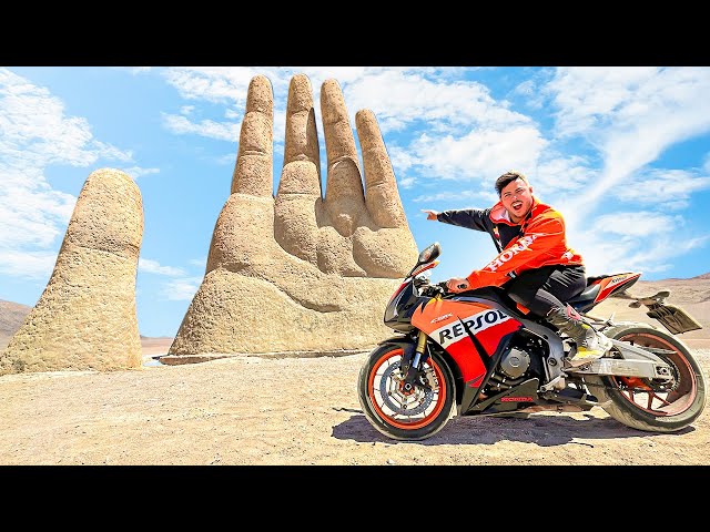 FUI DE REPSOL PARA O ATACAMA NO CHILE 😲