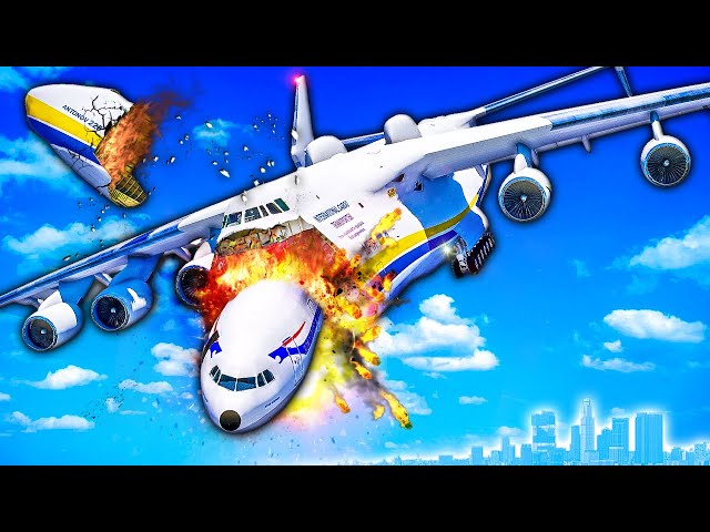 Oversized Cargo Causes the BIGGEST PLANE CRASH in GTA 5!