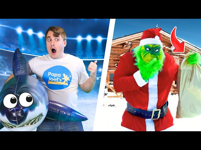 Papa Joel's Christmas Rescue Adventure | Pretend Play by Papa Joel's English