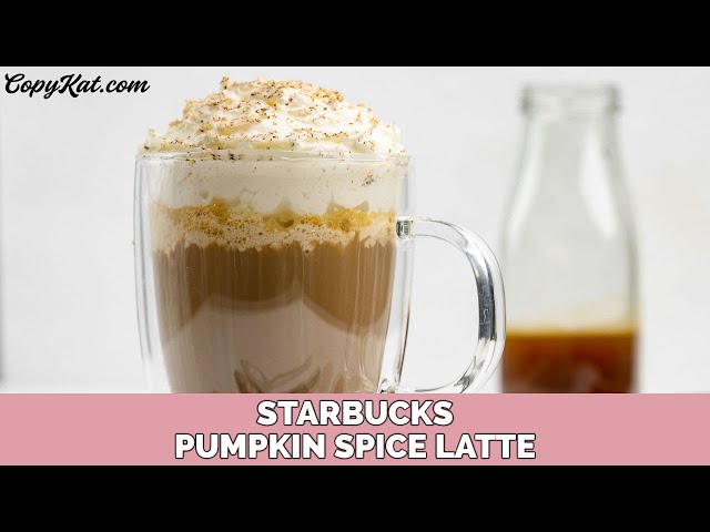 Starbucks Pumpkin Spice Latte