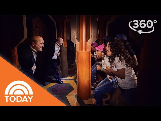 Experience ‘The Shining’ Haunted House at Halloween Horror Nights in 360 | TODAY