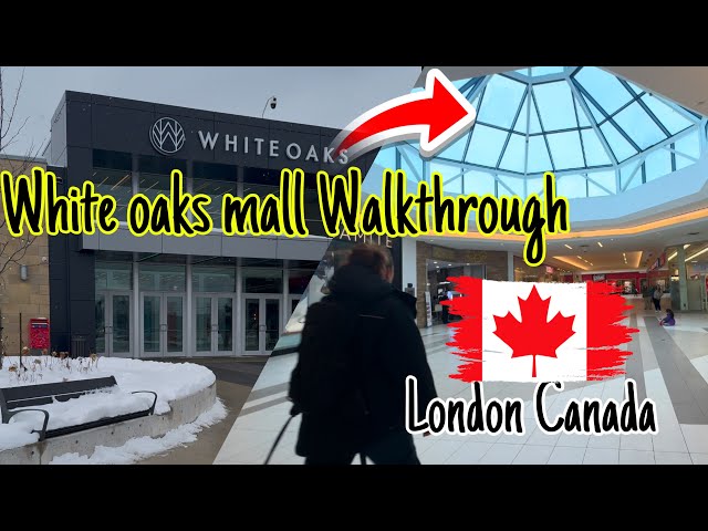 WHITE OAKS MALL WALKThrough 2025 | London Ontario Canada 🇨🇦 | Come With Me