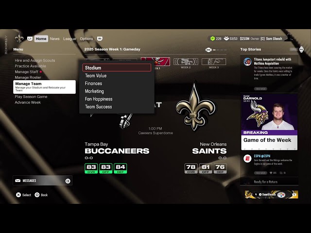 Saints Rebuild M25 - Episode 1