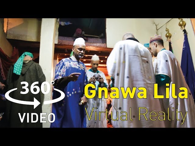 Gnawa Lila Ritual in 360 VR - Mâallems Abderahim & Said Benthami - l'Aada