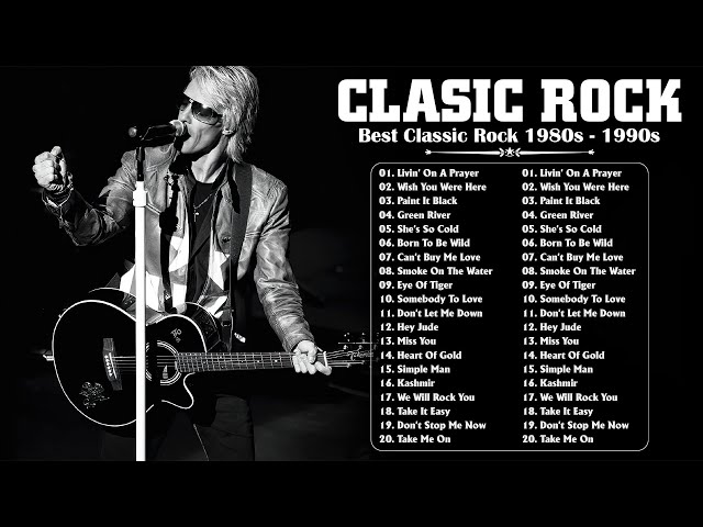 Classic Rock Collection | Greatest Hits Classic Rock Song | Top 100 Classic Rock Ballads 80s 90s