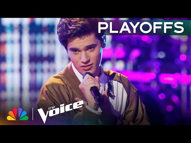 Tanner Massey Gives a Passionate Performance of Shontelle's "Impossible" | The Voice Playoffs | NBC