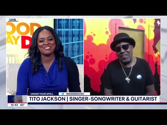 Tito Jackson Interview on Good Day DC | Talks "Under Your Spell" Album & Jackson 5 Memories (2021)