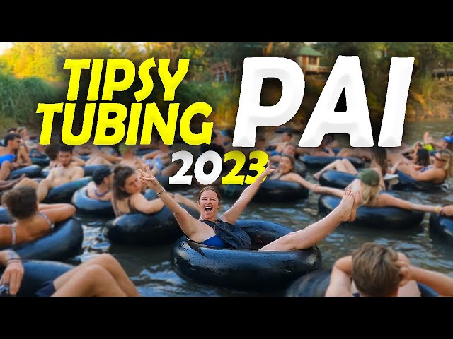 The BEST Backpacker Activity In Thailand! Tipsy Tubing 🇹🇭