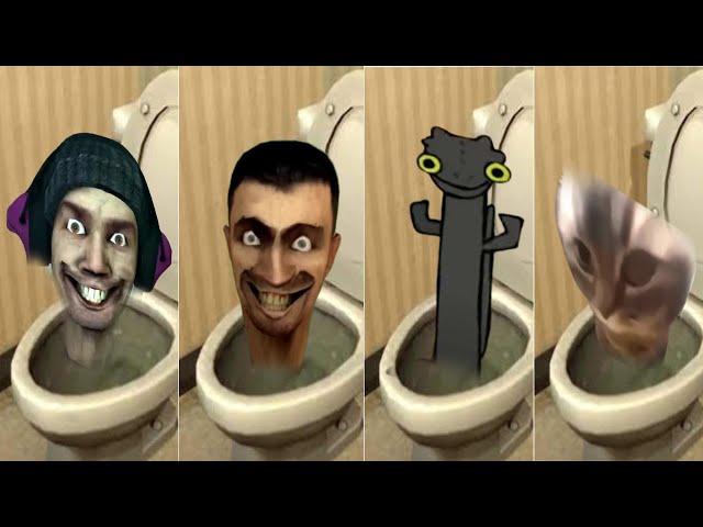 Skibidi Toilet Vs Toothless Dancing Vs DJ Skibidi Toilet Vs Chipi Chipi Chapa Chapa 360º VR !!!