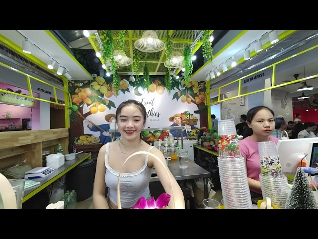 New Jodd Fairs Ratchada Thailand Food Vlog VR 180 3D