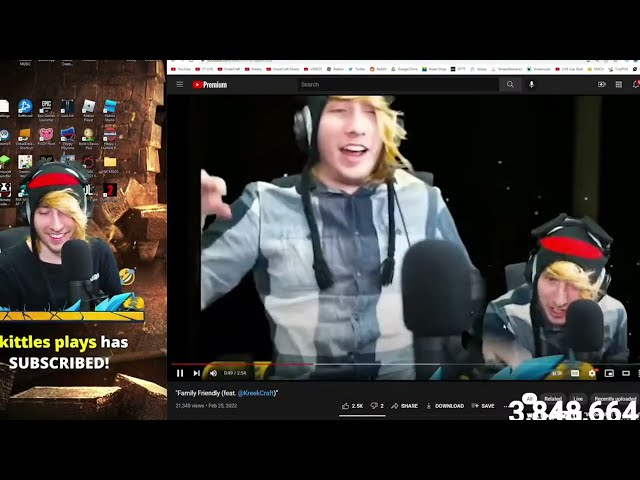 KreekCraft Reacts To "Family Friendly (feat. @KreekCraft)” By Bslick