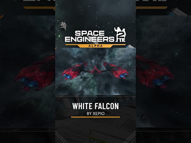 Space Engineers 2 - White Falcon By Xepio #se2