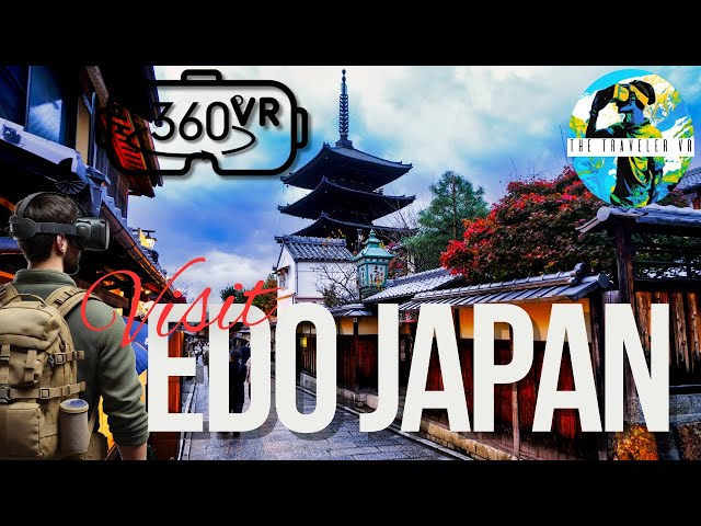 🇯🇵 Medieval Japan in 360° VR: Experience the Best of Edo Period Kyoto, Nara, & more | VR Travel