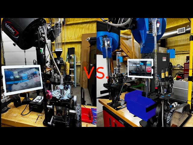 Dillon RL1100 vs Mark VII Apex 10 Automated Shootout(Updated)