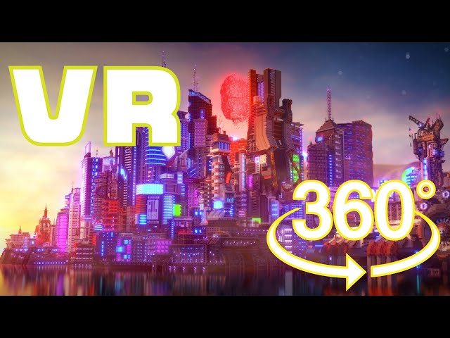 360° POV Cyber Punk Part3 #minecraft #vr