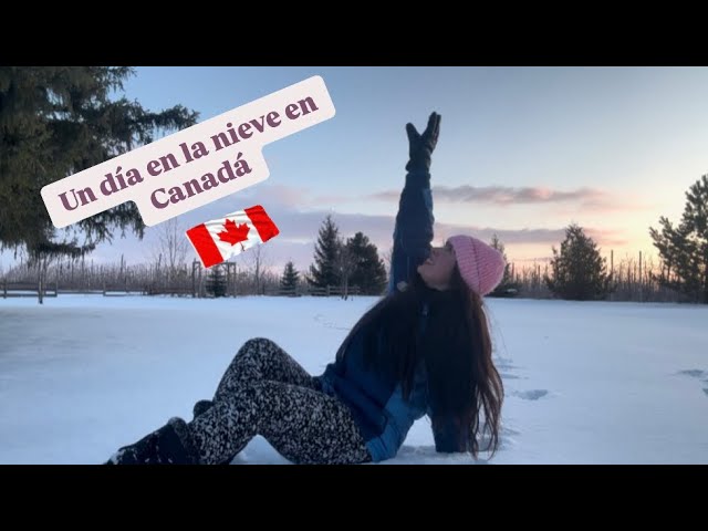 Un día en la nieve en Canadá - Vlog