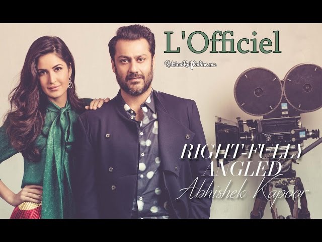 Katrina Kaif and Abhishek Kapoor On L’Officiel Magazine’s March Cover