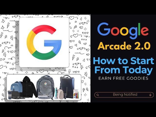 Get Free Google Goodies || How to Participate in Google Arcade program 2025 || how to register