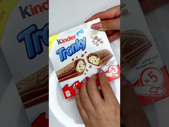 🍫 The Kinder Platter 🍫#shorts #short #kinder #asmr #platter #candy #chocolate #sweet