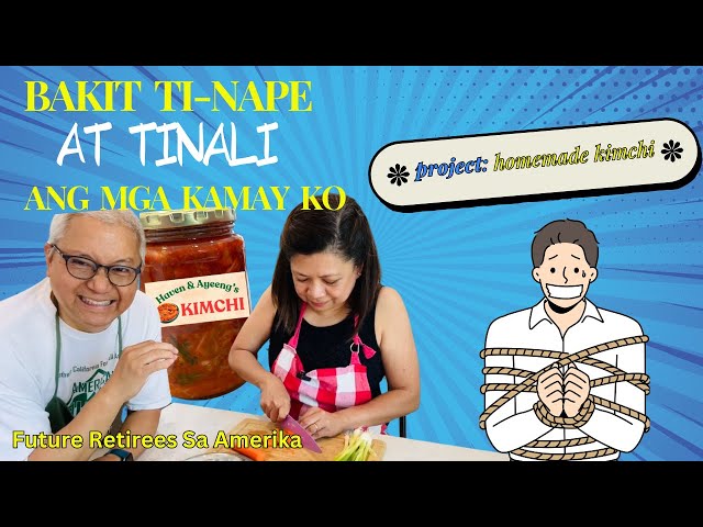 QUICK EASY KIMCHI RECIPE FOR BEGINNERS/ Couples Project/ Buhay sa Amerika/Pinoy Abroad