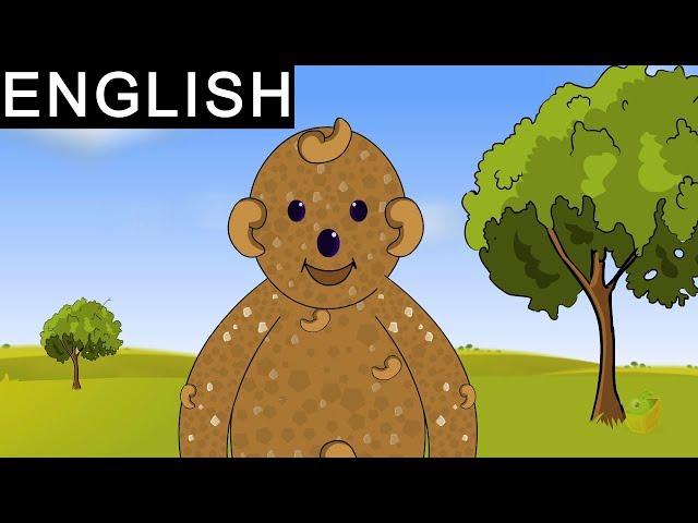 Gingerbread Man - Fairy Tales In English - Animated / Cartoon Stories For Kids