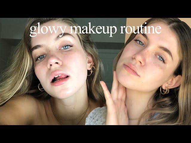 my 10 min glowy makeup tutorial | ella rene