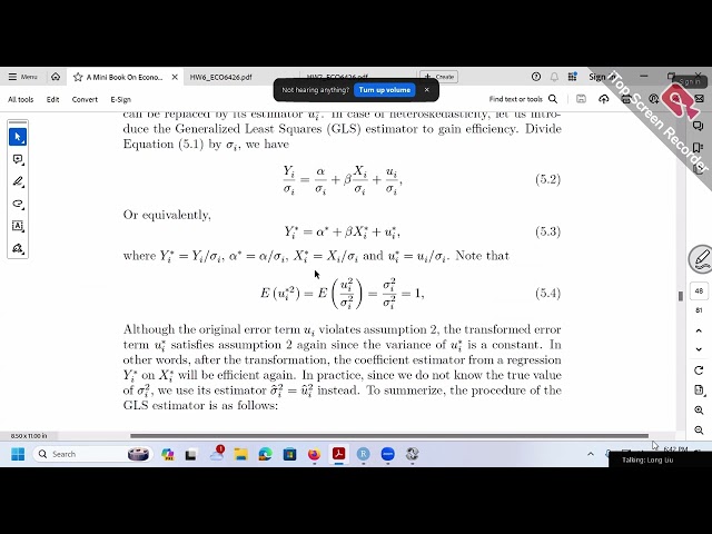 OLS Assumption 3 | Violation of Classical Assumptions | Advanced Econometrics