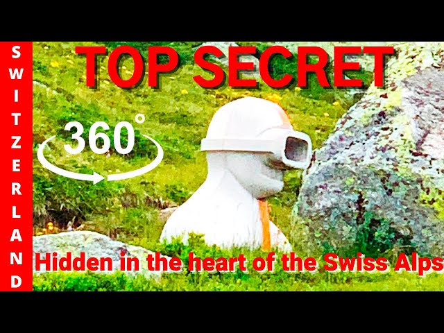 Secret Military Fortress in Switzerland /360 /VR /4K /5K /ASMR