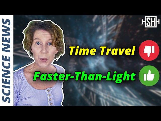 Good news for faster-than-light travel. Bad news for time travel.