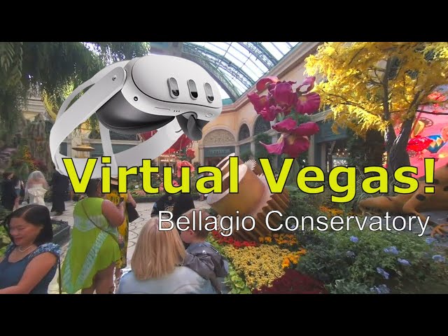 Explore Bellagio’s Secret Gardens Before Everyone Else in Stunning VR!