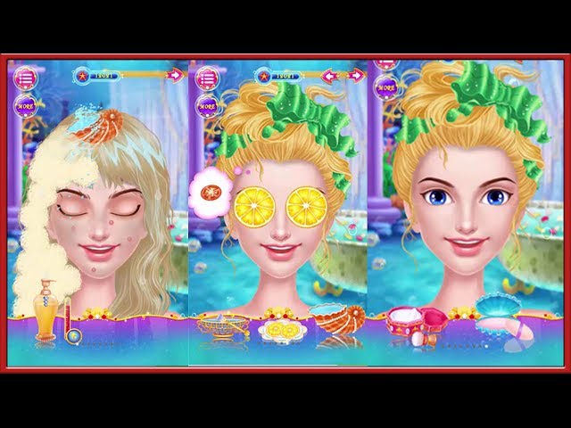 Princess Mermaid Makeup Salon and Spa - Girls Makeup Game - Best Games for Kids