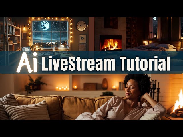 How to Create AI Relaxing Overnight Livestreams for Free: Step by Step Guide