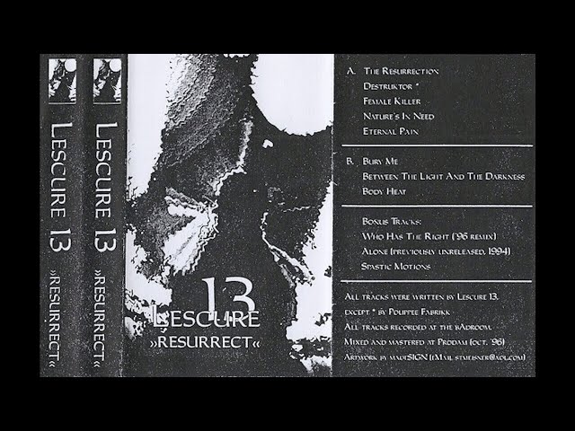 Lescure 13 ‎– Female Killer (1993)