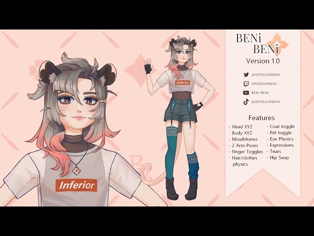 [Live2d Showcase] BENi BENi Version 1.0