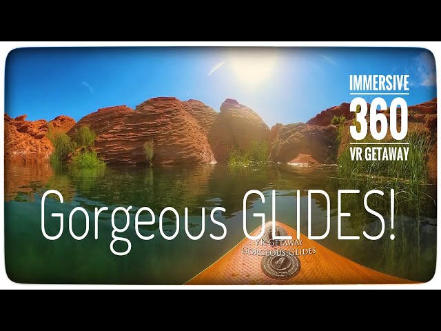 VR Nature Escape 🚣🌅🚣  Glide Through Beauty with ASMR